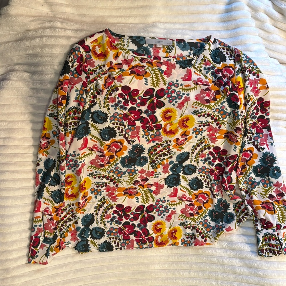 Loft long sleeve top